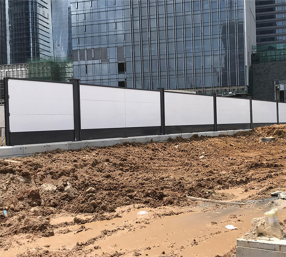 鋼圍擋助力城市建設(shè)、市政工程改造