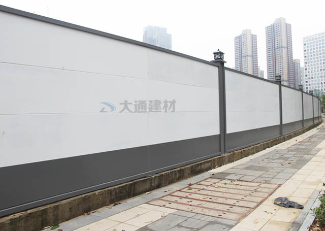 廣州工程圍擋-烤漆鋼圍擋A款-廣州-深圳市大通建材有限公司鋼圍擋生產(chǎn)定制廠(chǎng)家